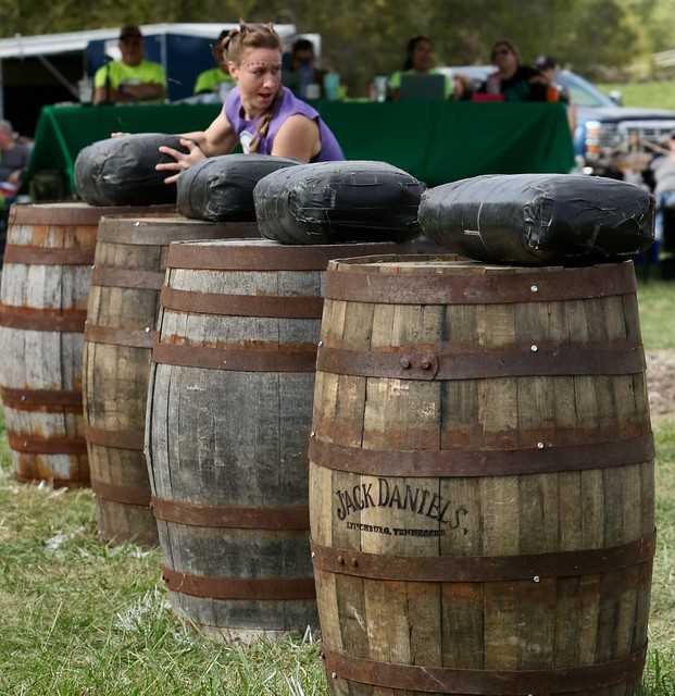 2024 Decatur Highland games women Bags & Barrels competition 